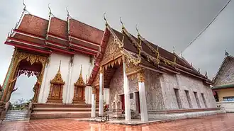 Wat Anek Dittharam, one of the two Buddhist temples in the subdistrict