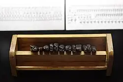 Punches for printing in Arabic, Imprimerie Nationale collection