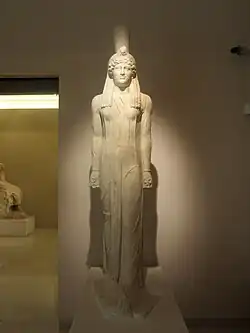Egyptian-style statue