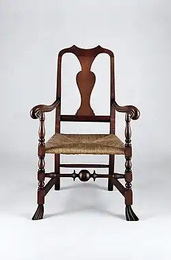 Armchair, American, 1735–60