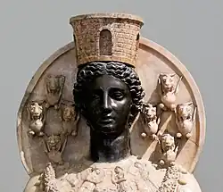 Close-up of the head