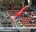 Performed by a young gymnast at the Austrian Future Cup 2018