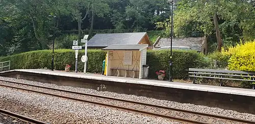 The Bradford-bound platform