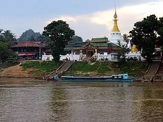 The Ayeyarwady River at Kata.