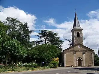 The church in Ayguetinte