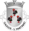 Coat of arms of Galegos (São Martinho)