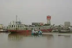 Boats in Mongla