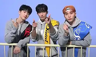BSS in February 2023 From left to right: Hoshi, DK, and Seungkwan
