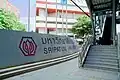 Station entrance near Sripatum University