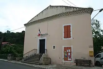 The town hall in Babeau-Bouldoux