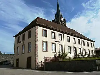 The town hall in Ban-de-Laveline