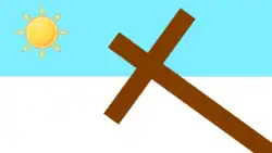 Flag used by the Chilean Methodist Pentecostal movement