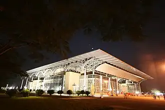 Bangabandhu International Conference Center's outside