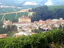 The village and castle of Barolo