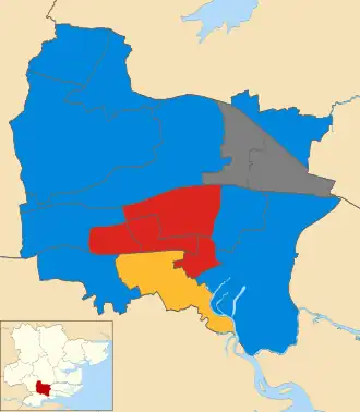 2004 results map