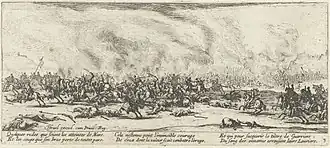 Plate 3: La bataille (The battle)