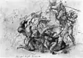 Study for the composition of Battle of Cascina