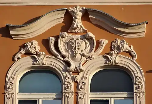 Detail of the Caduceus