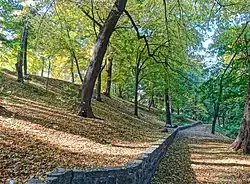 View of Henryk Dąbrowski Park