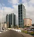 Marina Towers (left), Platinum Tower (right)