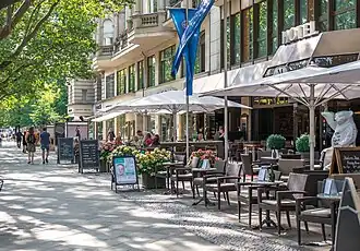 Restaurants on the Kurfürstendamm