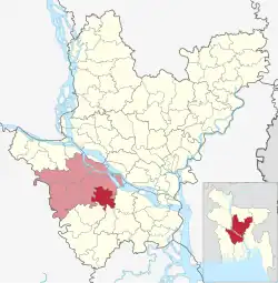 Location of Bhanga