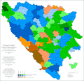Ethnic structure of Bosnia and Herzegovina by municipalities 1981