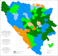Ethnic structure of Bosnia and Herzegovina by municipalities 1991
