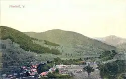 Bird's-eye view of Pittsfield c. 1910