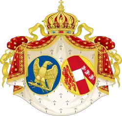 Blason de Marie-Louise d'Autriche, Impératrice des Français