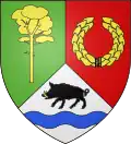 Coat of arms of Saint-Cricq-Villeneuve