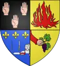 Coat of arms of Saint-Laurent-d'Agny