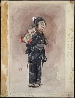 That is Where All Babies Live in Japan, 1890–92, Princeton University Art Museum.