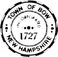 Official seal of Bow, New Hampshire
