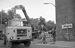 W 50 in Treuhand service, Berlin, 1991