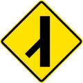 PI-4fL Traffic merging on the left