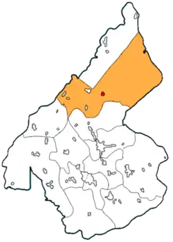 Macagual (red) in Batalla de Santa Clara (orange) in Camajuaní