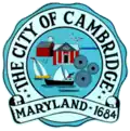 Official seal of Cambridge, Maryland