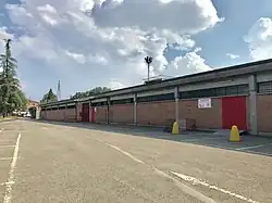 Cesare Campioli sports field, entrance