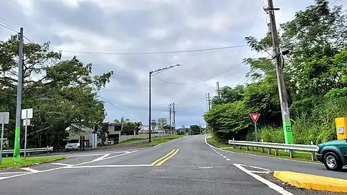 Puerto Rico Highway 634 in Fránquez