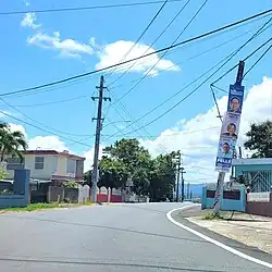 Puerto Rico Highway 819 in Candelaria