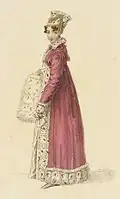 Fashion plate, Jan 1817 (from Dec 1816 issue)