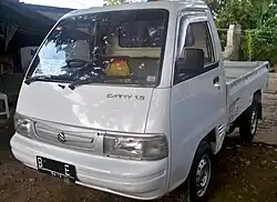 Suzuki Carry Futura 1.5 flat deck truck (SL415; 2005 facelift)