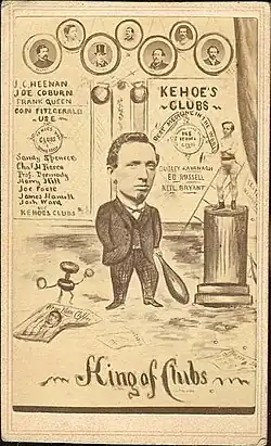 Sim D. Kehoe, who brought Indian-club exercising to the United States from England.