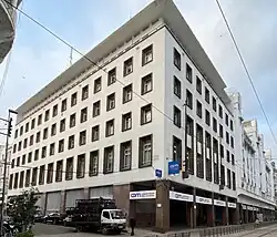 Former branch building in Casablanca, later part of the head office complex of Crédit du Maroc[25]