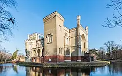 Kórnik Castle and its moat