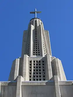 Bell tower and crucifix