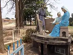 Catholic Statuary at Kabgayi Cathedral