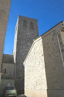 The bell tower of Causses-et-Veyran