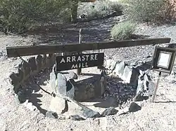 A Miner’s Arrastra.